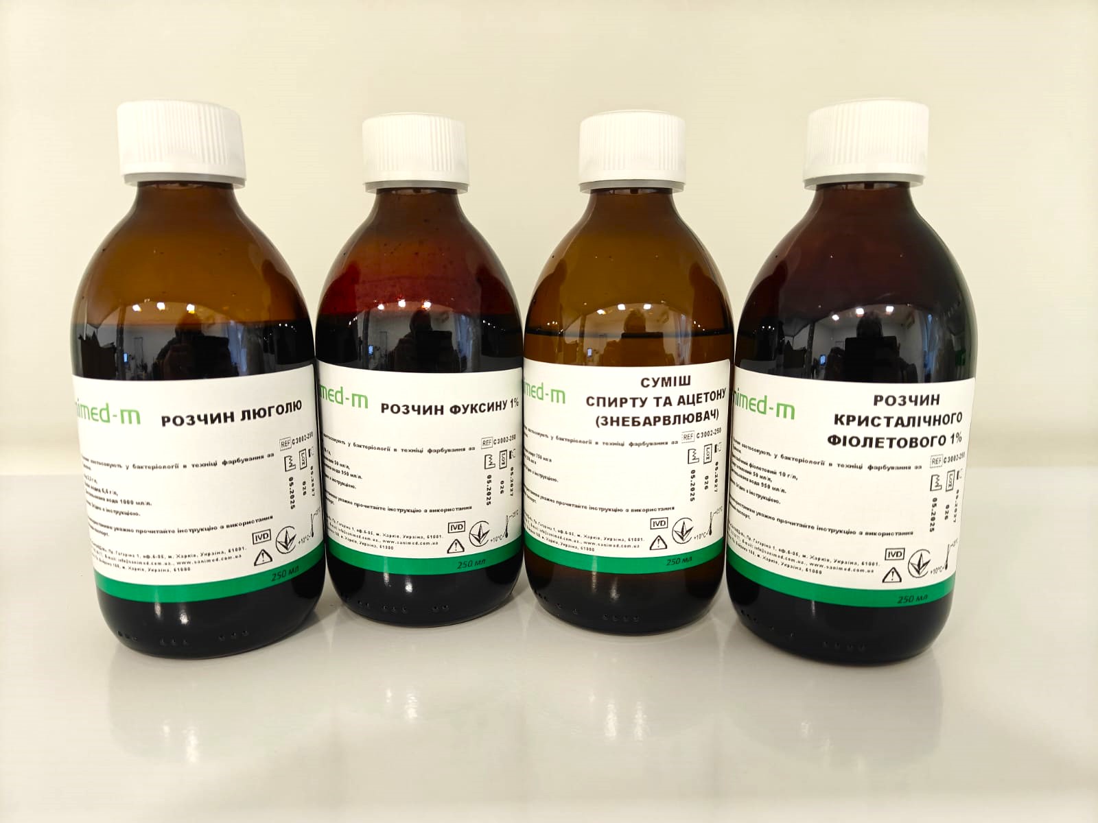 Фарбувальний комплект Грама / GRAM COLOR KIT, Sanimed-M